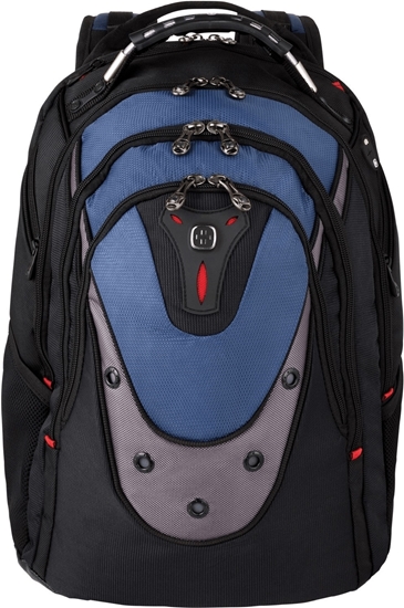 Изображение 'Wenger/SwissGear 600638 17-Inch Laptop Bag Backpack Black/Blue