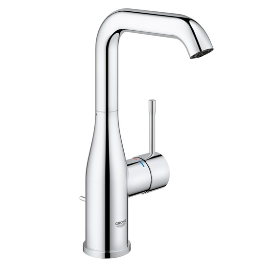 Picture of Grohe Essence single lever basin mixer, with swivel spout, L-Size with pop-up waste set, chrome  32628001