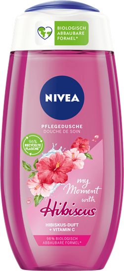 Изображение NIVEA Shower gel my Moment with Hibiscus, 250 ml