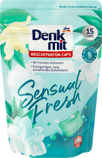Picture of Denkmit Linen perfume caps Sensual Fresh, 15 pcs