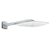 Picture of Hansgrohe PuraVida overhead shower 400 mm with shower arm 387 mm white / chrome 27437400 Version