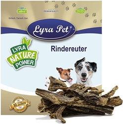תמונה של מקלות עטין של קת בקר 5 ק"ג ללעוס חטיף כמו בועות עגל גור מזון לכלבים Lyra Pet