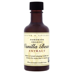 Picture of Taylor & Colledge Vanilla Extract, Fairtrade Organic, 100ml