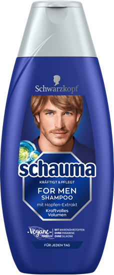 Изображение Schwarzkopf Schauma Shampoo For Men 400 ml