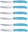 Изображение Victorinox 6 Piece Kitchen Knife Set (11 cm, Extra Sharp Serrated Edge, Table Knife, Ergonomic Handle, Dishwasher Safe)