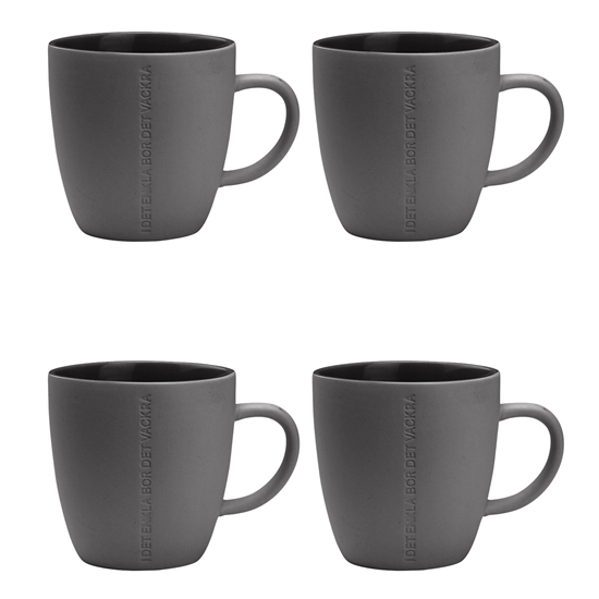 Picture of Ernst mug with quote 4-pack