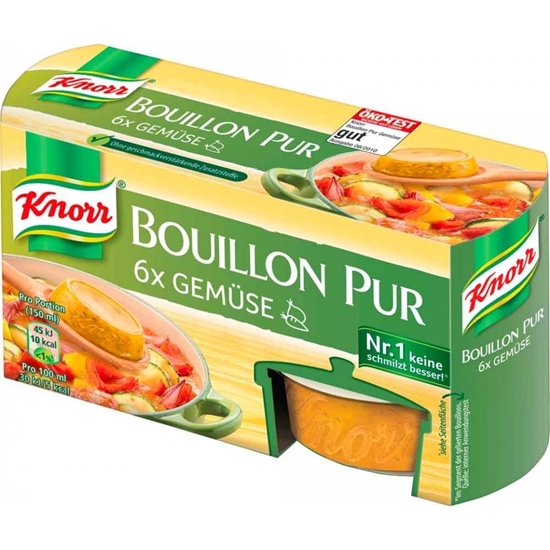 תמונה של ירקות טהורים של Knorr Bouillon 168 גרם