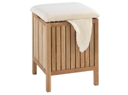 Picture of Wenko bath stool with laundry collector