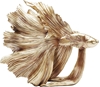 Изображение Kare Design Decorative Figurine Betta Fish Gold, Crowntail Fish, Extravagant Decorative Figure, Golden Decorative Figure (H/W/D) 36.5 x 33.5 x 14 cm