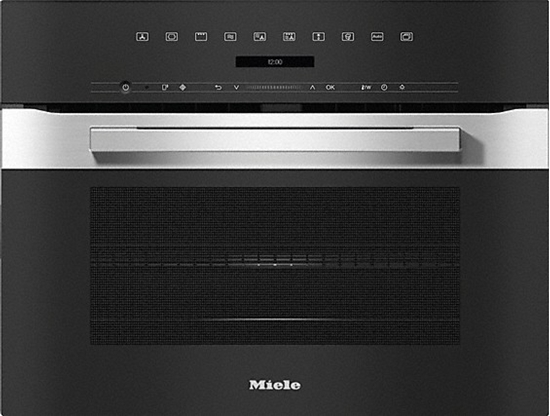 Изображение Miele H 7240 BM Built-in oven with microwave function, stainless steel CleanSteel