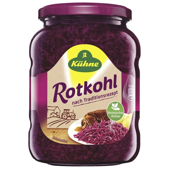Изображение Kühne red cabbage according to a traditional recipe 650g