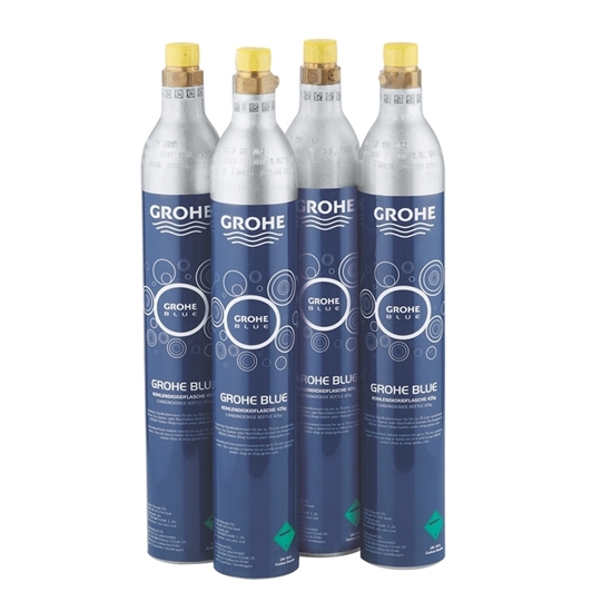 Picture of Grohe Blue Home starter set CO2 bottles 425 gr (4 pieces) 40422000