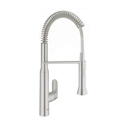 Изображение Grohe K7 kitchen faucet 31379DCO supersteel, swivel spout, professional shower head