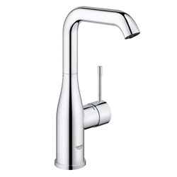 Изображение Grohe Essence single-lever basin mixer, with swiveling spout, L-size without waste set, chrome 23541001 