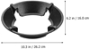 תמונה של  טבעת ווק ברזל יצוק שחור BESTonZON