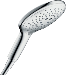 Picture of hansgrohe Raindance Select 150 hand shower 28587000 chrome, 3 jet, DN 15, shower head 150 mm
