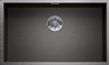 תמונה של כיור תחתון של חברת Blanco ZEROX 700-U DarkSteel, נירוסטה, הפעלה ידנית 526244