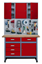 Изображение Küpper quality workbench RED, complete set model 70424, width 120 cm