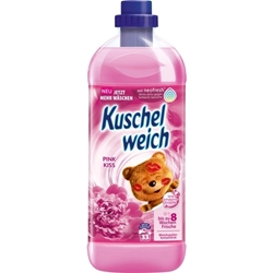 Picture of Cuddly soft Pink Kiss fabric softener concentrate 33 WL, 1 l