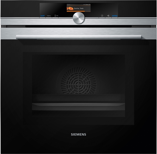Изображение Siemens iQ700 HM676G0S6 oven with microwave, 67 l, automatic self-cleaning, TFT touch display