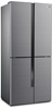 Picture of Gorenje NRM8182MX side-by-side combination, 79.4cm wide, 427L, Cross Door, NoFrost Plus, LED display, stainless steel