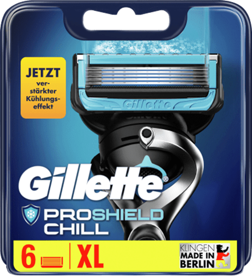 תמונה של להבים חלופיים, 6 יח Gillette Fusion ProShield Chill