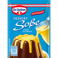 Picture of Dr.Oetker Dessert Sauce Vanilla for cooking for 3 x 500 ml