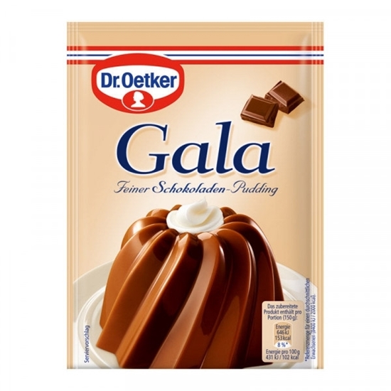 Изображение Dr. Oetker Gala Fine Chocolate Pudding for 3 x 500 ml