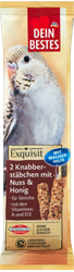 Picture of Exquisit, snack for birds, nibble sticks with nuts and moulting function, 70 g