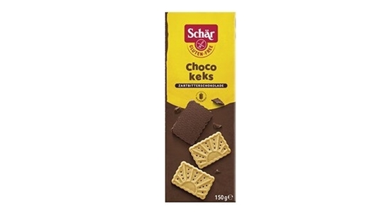 Изображение Schär Biscuits, biscotti con cioccolato, with dark chocolate, gluten-free, 150 g