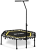 Picture of Gymrex fitness trampoline with yellow pole