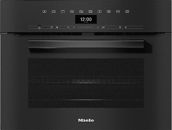 Изображение Miele H 7440 BM Built-in oven with microwave function, obsidian black
