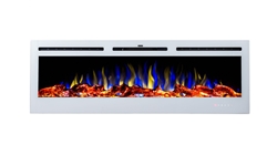 Picture of Noble Flame PARIS white 1660 [built-in electric fireplace / wall-hung]