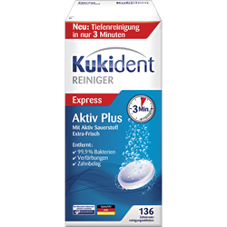 Picture of Kukident AktivPlus denture cleaner tabs