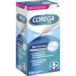 Picture of Corega Denture cleaning tablets bio-formula 4in1