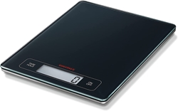 Picture of Soehnle Page Professional Digital Scales for Max. 15 kg Digital Kitchen Scales with Large Weighing Surface and Tare Feature, Practical Household Scales with Hold Function, anthracite