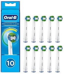 Изображение Oral-B Precision Clean Brush Heads with CleanMaximiser Bristles for Optimal Cleaning - Pack of 10