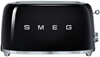 Изображение Smeg TSF02BLEU 50's Retro Style Тостер на 4 ломтика черный