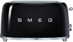 Picture of Smeg TSF02BLEU 50's Retro Style 4 slices toaster black