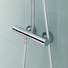 Picture of Grohe Euphoria 180 shower system 27296001 chrome, exposed shower thermostat