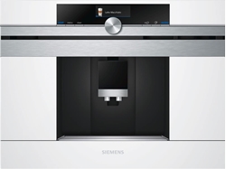 Изображение Siemens CT636LEW1 встраиваемая кофемашина, 1600Вт, 19бар, система SensoFlow, белый