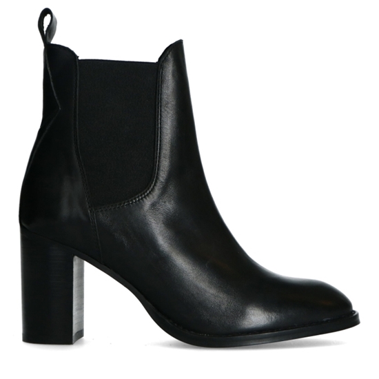 Picture of BLACK ANKLE BOOTS WITH HEELS