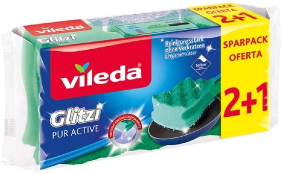 Picture of Vileda Pot cleaner Glitzi Pur Active, 3 pcs