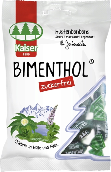 Picture of Bonbonmeister Kaiser Bimenthol sugar free
