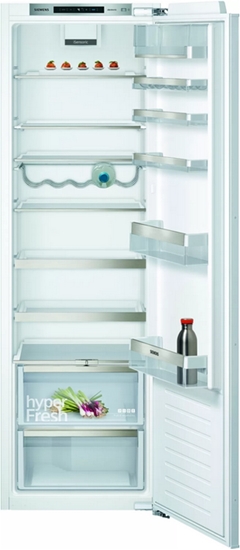 Изображение Siemens KI81RADE0 iQ 500 A ++ Integrable built-in refrigerator, niche height: 177.5cm, 319l, flat hinge technology, freshSense