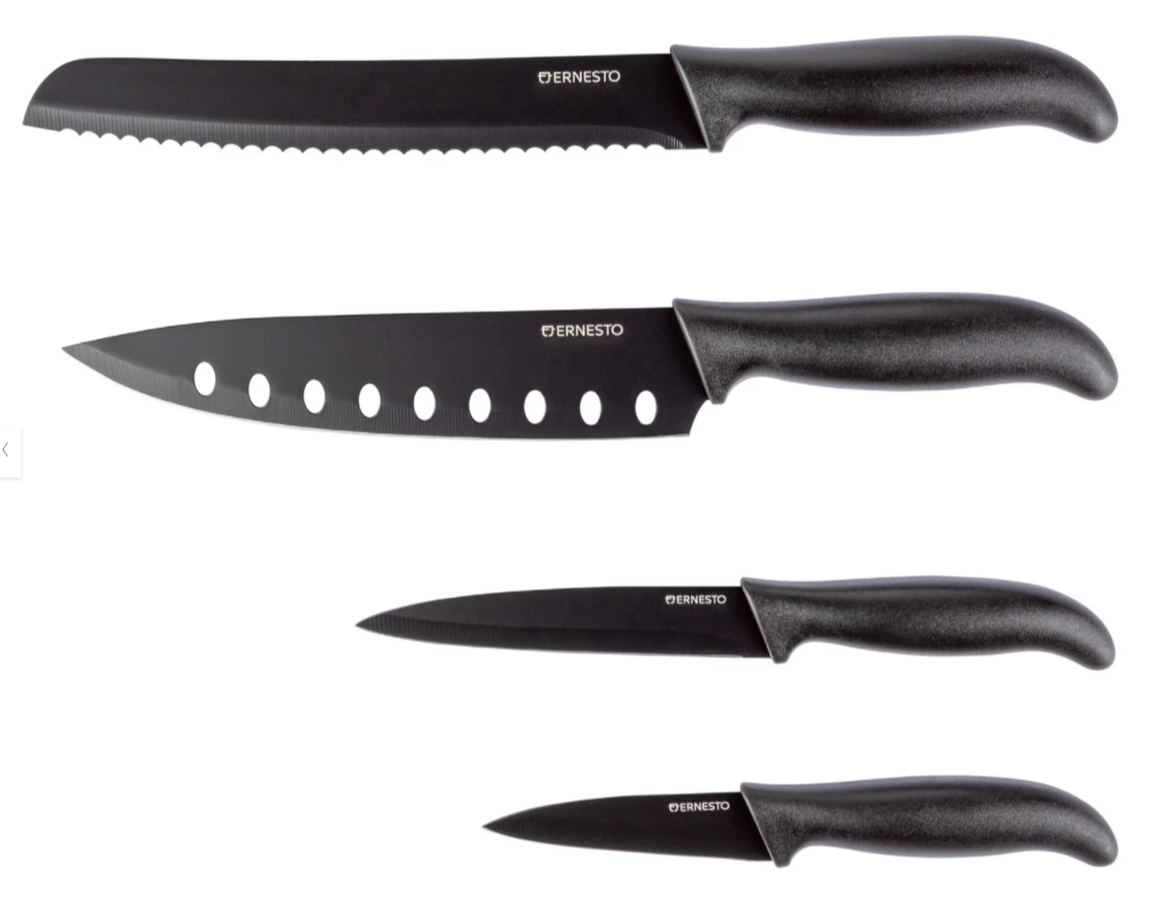 BerlinBuy. ERNESTO knife set, 4 different knives