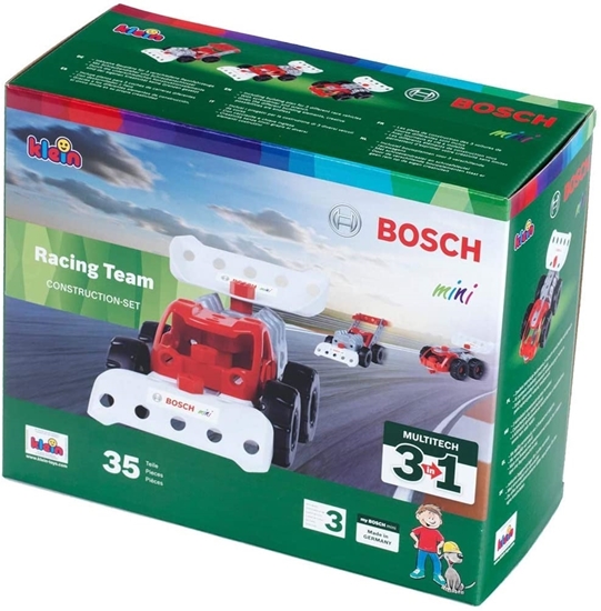 Изображение Bosch Theo Klein 8793, 3-in-1 Racing Team Construction Kit, Multi-Colour