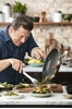 Picture of Tefal pan set "Jamie Oliver Brushed", stainless steel (set, 3 pieces), (20, 24, 28 cm) induction