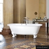 Picture of Victoria + Albert Richmond Freestanding oval bathtub white gloss / inside white gloss