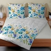 Picture of Traumschlaf satin bed linen Mariette blue, 135x200 cm + 80x80 cm